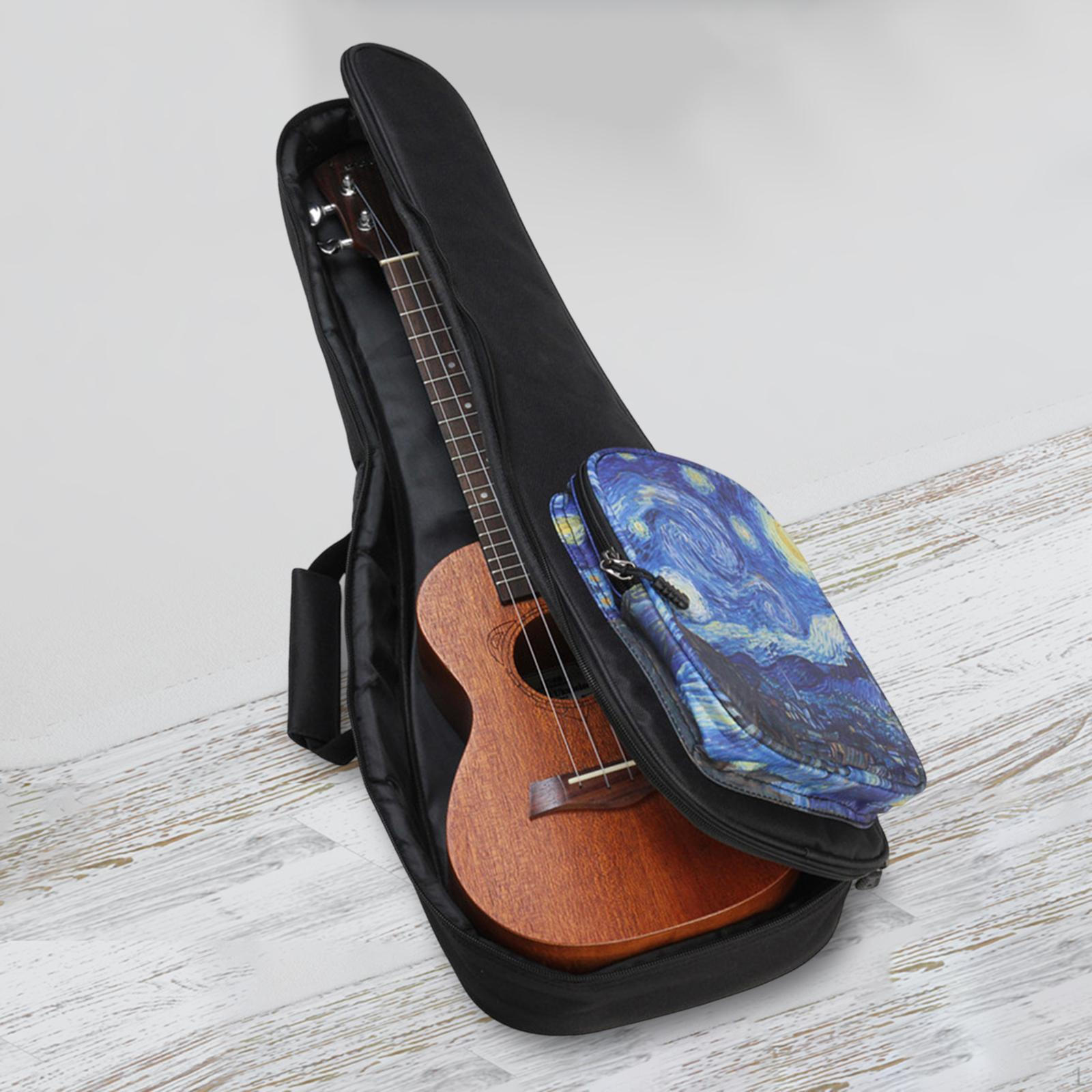 

Легкий чехол для переноски укулеле с водонепроницаемыми функциями и регулируемыми ремнями 26inch