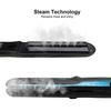 Steam Hair Straightener Straightening Irons Straight Hair Brush Hair Straightener Tools Curler Electric Ceramic Titanium