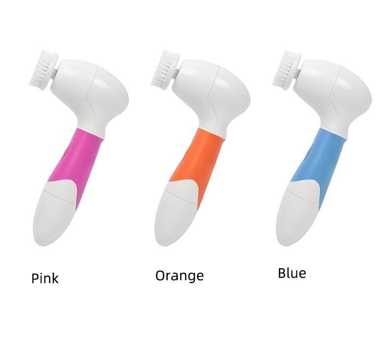 Electric Facial Cleansing Brush Set Face Body Scrubber SPA Beauty Massager Device