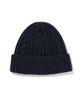 COVERNAT Authentic Cable Wool Beanie Navy