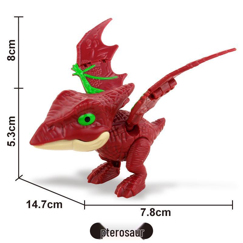 New Children's Educational Finger-Biting Dinosaur Toy Set - Blind Bag Edition