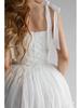 2026 European-American Fishbone Evening Gown: Women's Lace-up Puffy Skirt Dress
