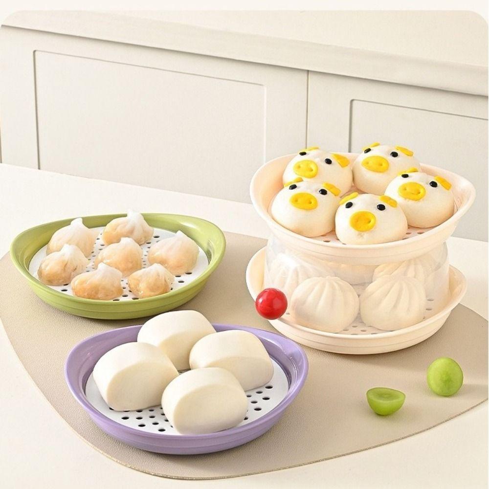 Large Capacity Microwave Oven Steamer Quick Cookware Microwave Steamer  Steamed Eggs