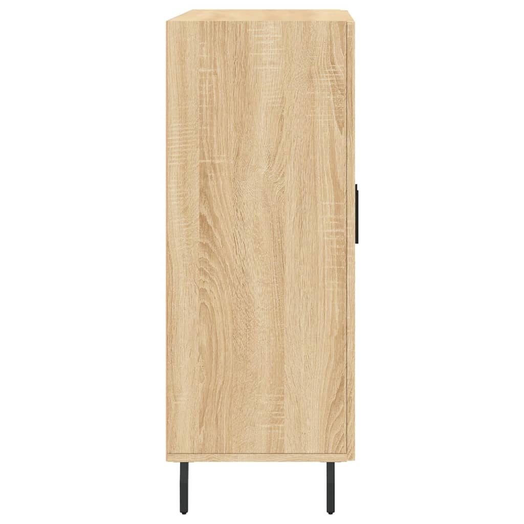 Vidaxl Cabinet, Sonoma Oak, 69.5X34X90 Cm, Wood-Based Material