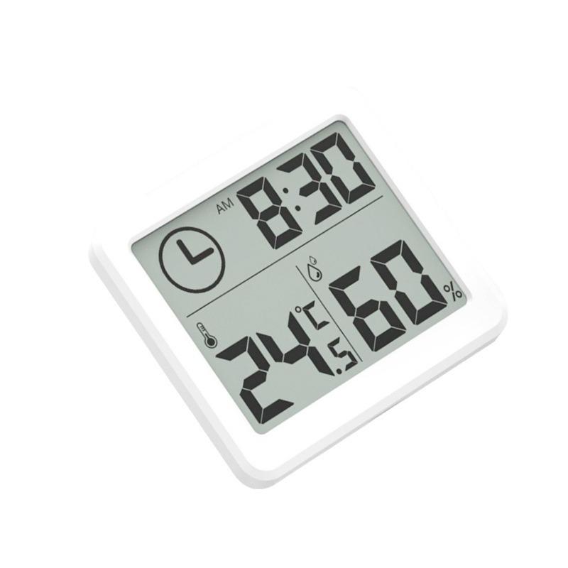 

1 Piece Automatic Monitoring Desk Clock Multifunction Electronic Digital Temperature Large Lcd Screen Humidity Table Clock 1