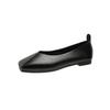 Spring and Summer New Flat-bottomed Comfortable Doudou Shoes Round Head One-pedal Casual Shallow Mouth Single Shoes Women