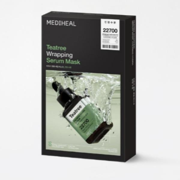 Mediheal Tea Tree Wrapping Serum Mask – Soothing & Moisture Care (10 Sheets)