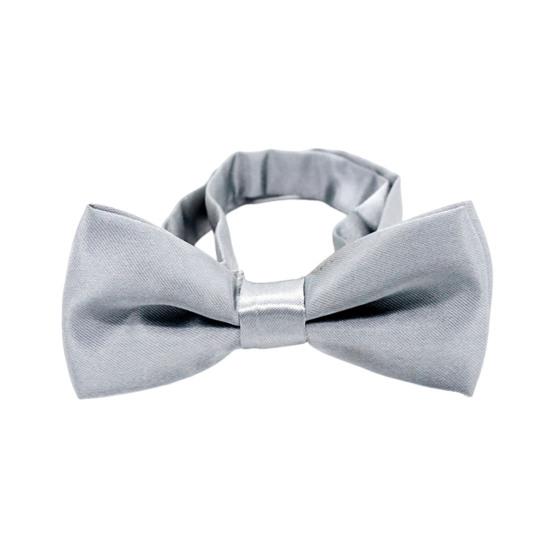 Bow Ties for Boys Solid Color Pre-tied Kids Bow Ties Adjustable Neck Bowtie for Graduation Wedding Party School Casual