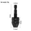Quick-Change 0.3-6.5mm Hex Shank Self-Centering Drill Chuck for 3.6 Electric Grinder