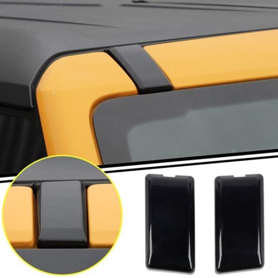 

For Ford Bronco +Car Front Top Roof Screws Protector Guard Cap Cover Trim