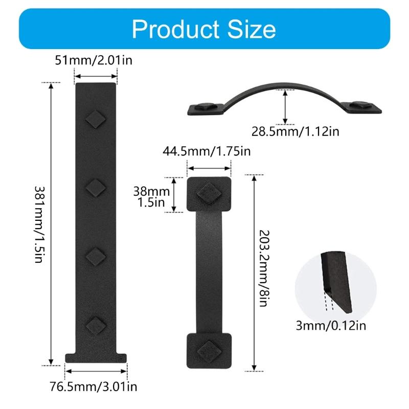 Stylish Garage Door  Magnetic  Proof ABS Material Heavy  Design For Barn Shed Warehouse Door