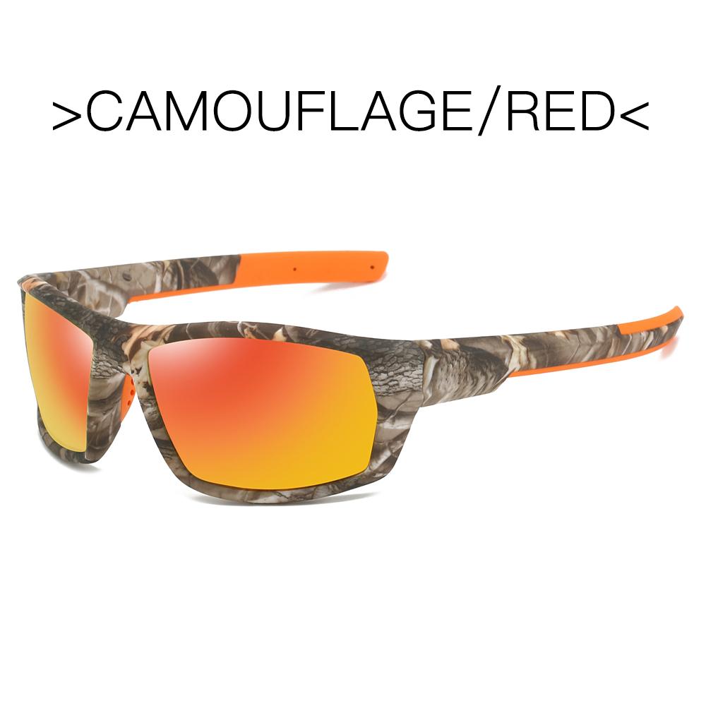Outdoor Polarized Sunglasses Colorful Camouflage Sport Fishing Riding Glasses Beach Sun Glasses Men Women Shade Eyewears UV400