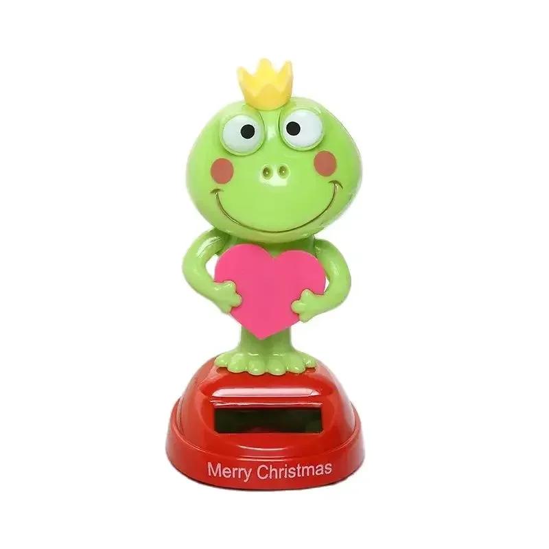 Hot New Solar Energy Car Interior Ornaments Animal Doll Figurine Sway Shake Model  Automotive Dashboard Decoration