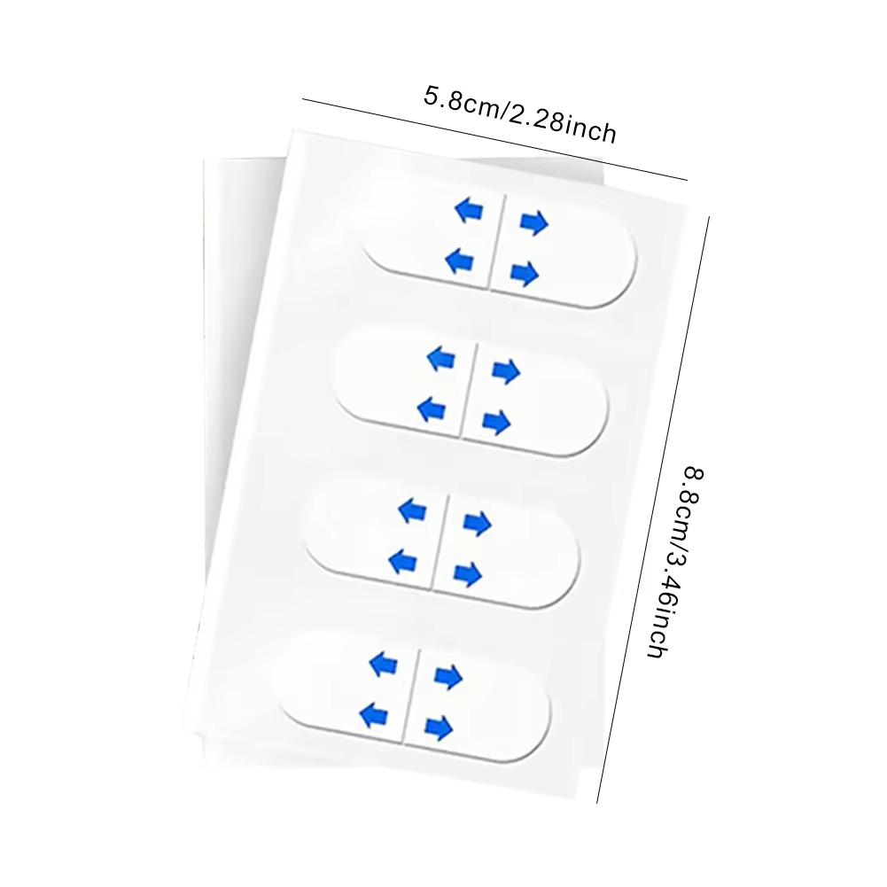 Portable Facial Lifting Strips 60pcs Ingredient Safety Anti Aging Patches Waterproof Elastic Breathable for Face Forehead Neck