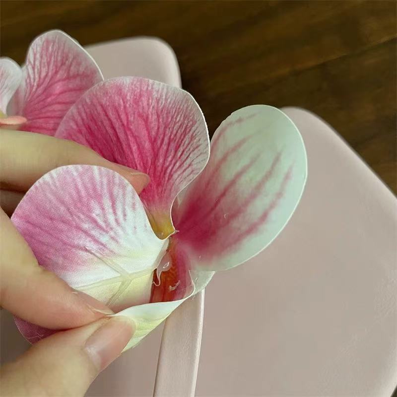 Жіночі шльопанці у феєричному стилі, вечірній бриз, пляжні сандалі у формі пелюсток, капці з відкритим носком та плоским підошвою