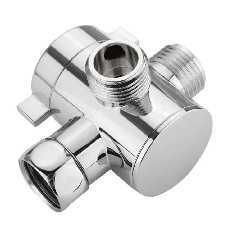 3 Way Shower for Head Diverter Adapter Connector Sprayer Arm Mount Bathroom Tool