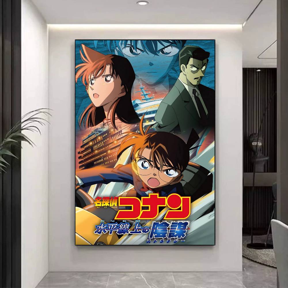 Anime D-detective Conan Classic Vintage Posters Whitepaper Prints Posters Artwork Kawaii Room Decor