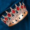 Tiaras y Coronas de Cristal Barroco Diadema con Pedrería Corona de Baile Diadema Corona Accesorios para el Cabello de Novia Boda Joyería Corona Tiara Regalo