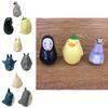 Spirited Away And My Neighbor Totoro Cute Pvc Figurines For Desktop Decoration