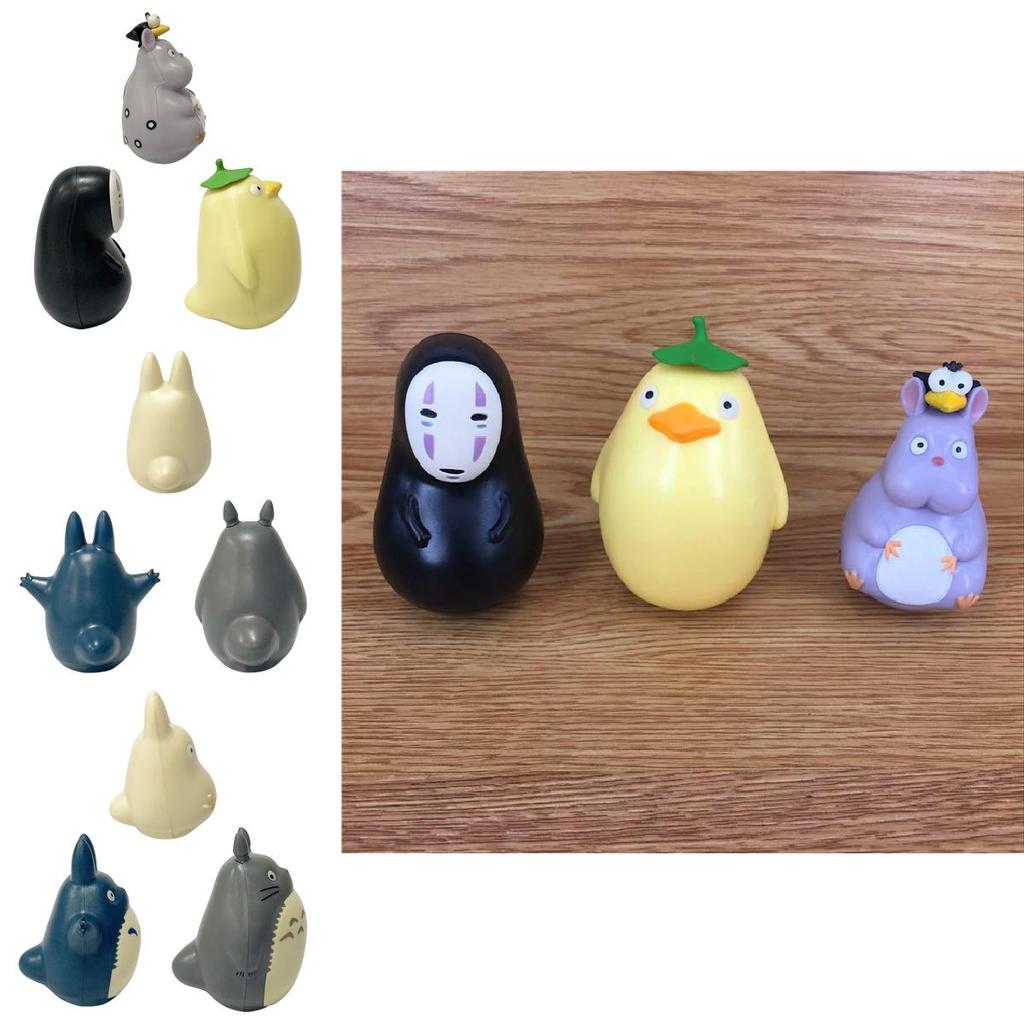 Spirited Away And My Neighbor Totoro Cute Pvc Figurines For Desktop Decoration