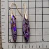 Simple and High-quality Leaf Emperor Stone Pendant Earrings and Earrings, Popular Natural Stone Jewelry In Europe and America
