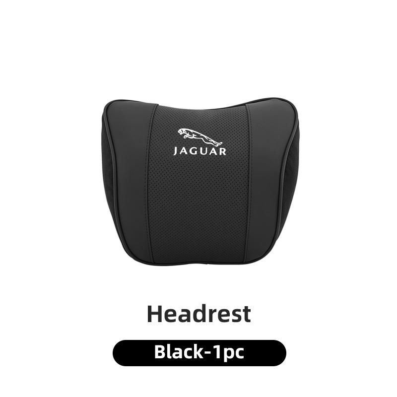 Car Seat Headrest Lumbar Support Pillow Waist Pad Backrest Accessories For Jaguar XF XJ XFR XKR S-Type F-Type X-Type F-Pace I-Pa PP20