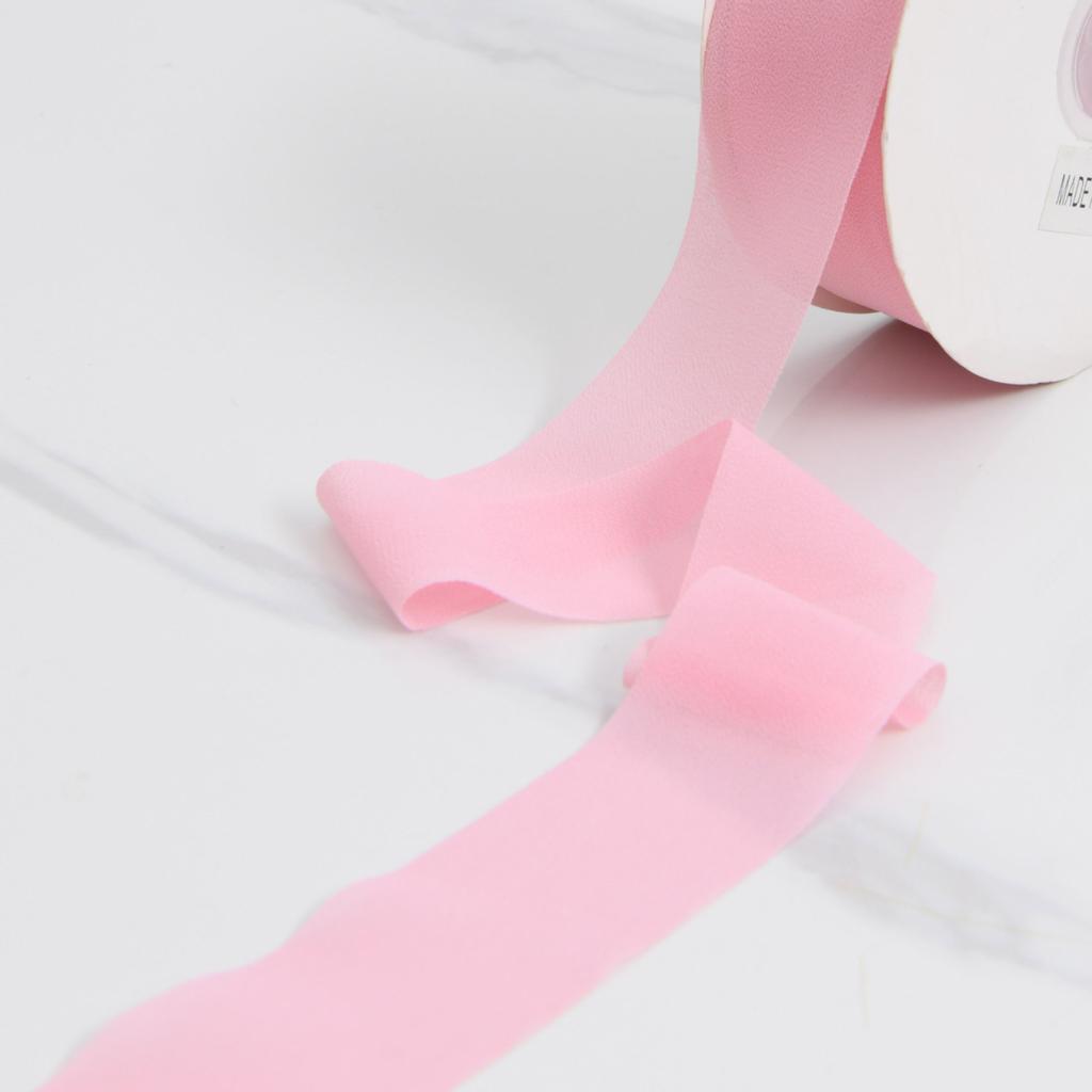 4cm Snow Textile Ribbon Transparent Mesh Ribbon Headdress Hair Band Bow Material Colorful Ribbon Ribbon Wedding Gift Ribbon Bow DIY Flower Handmade