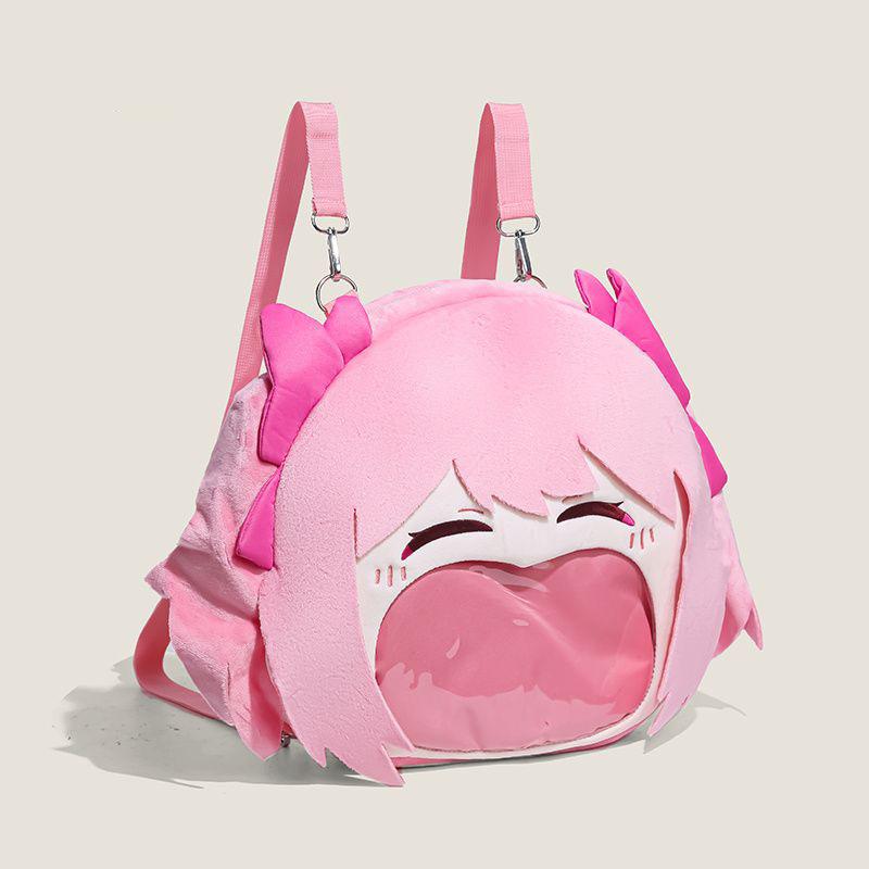 Clear Itabag Backpack for Anime Badge Display Cute Crossbody Bag for Magical Girl Fans Holiday Gift