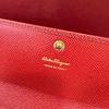 [Pre-Owned] Red Leather Card Holder - Excellent #CBBYMS