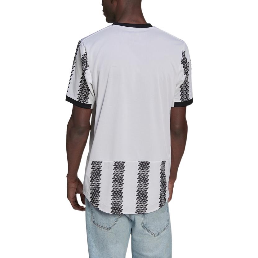 adidas White/Black Men's Juventus 22/23 Home Authentic Soccer Jersey H38902