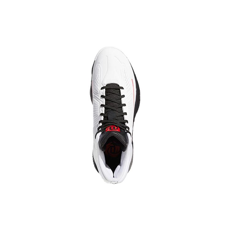 New Adidas D Rose 10 White Black Red EH2369