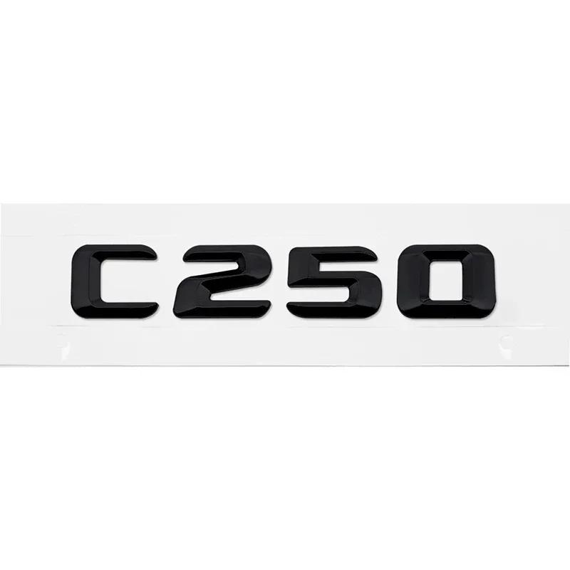3D Body Letter Stickers Rear Badge for Mercedes Benz C240 C250 C260 C280 C300 C320 C350 C400 C500 C Class Exterior Accessories