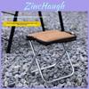 Outdoor Folding Camping Stool With Aluminum Alloy Frame For Travel And Bbq Activities
