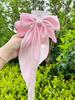 New Elegant Bow Ribbon Hair Clip Women Fashion Solid Bowknot Satin Hairpin Barrettes Girls Ponytail Clip Hair Accessories