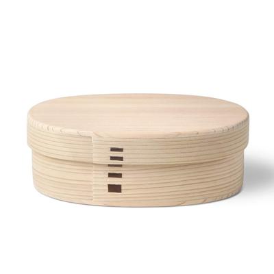 Akita Odate Ryobian Unpainted Magewappa Koban Bento 480ml (Small)