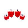 For BMW E36 E46 Compact Z3 Z4 Inline 6CYL RED Polyurethane Engine and Transmission Bracket Bushings 2-piece and 4-piece Set