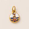 18K Gold Plated Stainless Steel Adjustable Chain with Fruit Pendant for DIY Jewelry