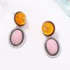 Daily Commuting Simple Design Geometric Resin Alloy Earrings Casual Fashion Niche Women's Earrings