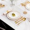 Leichtes Luxus-Westliches Geschirrset mit Steaktellern, Messer Gabel Tellern Esszimmerdekorationen, Elegante Europäische Stil Tischdekoration