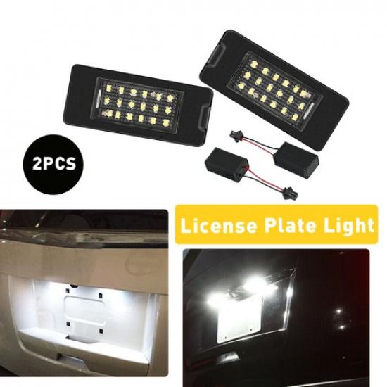 White LED License Plate Light For 2015- Chevrolet Suburban Tahoe Accessories