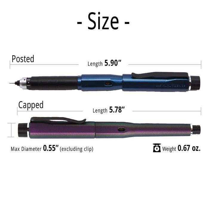 Mitsubishi Pencil Kurutoga Dive 0.5mm Abyss Blue 301473000
