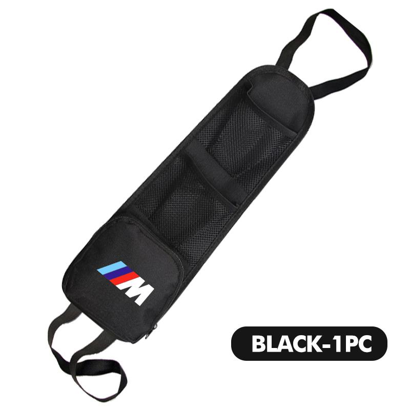JVVO7 For BMW Car Seat Side Storage Hanging Bag Phone Wallet Card Organizer Bag E93 F10 F20 F30 F40 F15 F25 F26 F31 F49 F86 M3 M5 X3