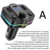 Type-C Fast Charging Car Charger Fm Transmitter Dual Usb Music Player Mp3 Charger Adapter Type-C Wireless Light Handsfree