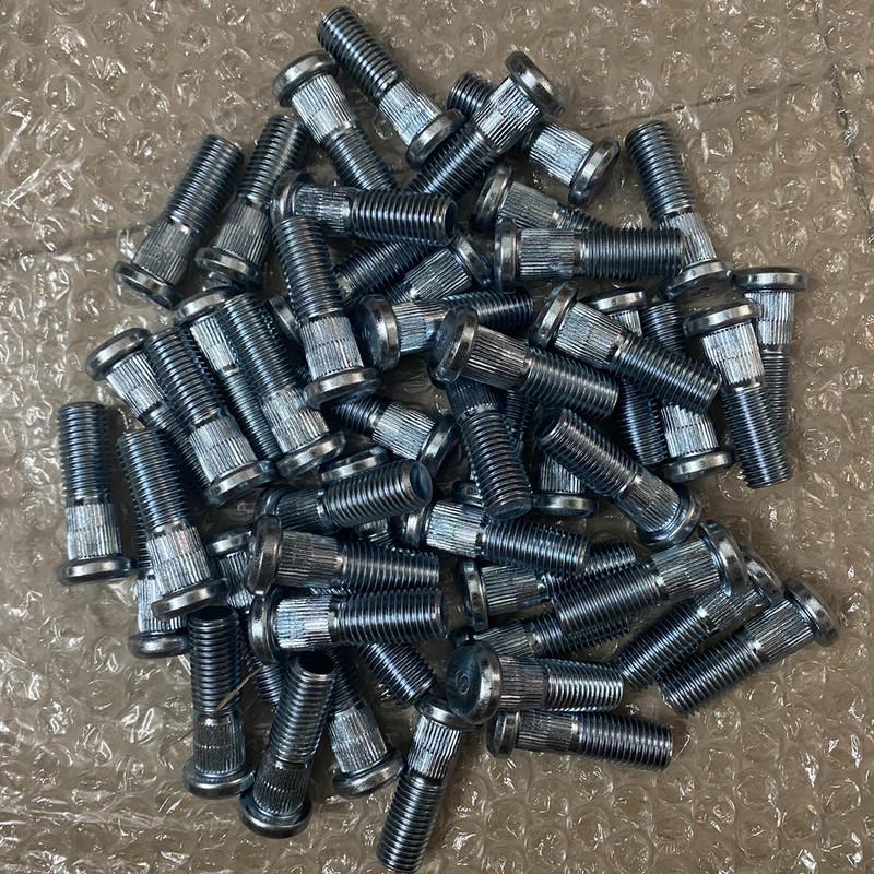 48mm Knurl 12.3mm M12x1.5 Lug Studs  for  Hyundai Sonata Elantra Tucson Santa Fe Accent Genesis Azera Kia Forte Optima Sportage
