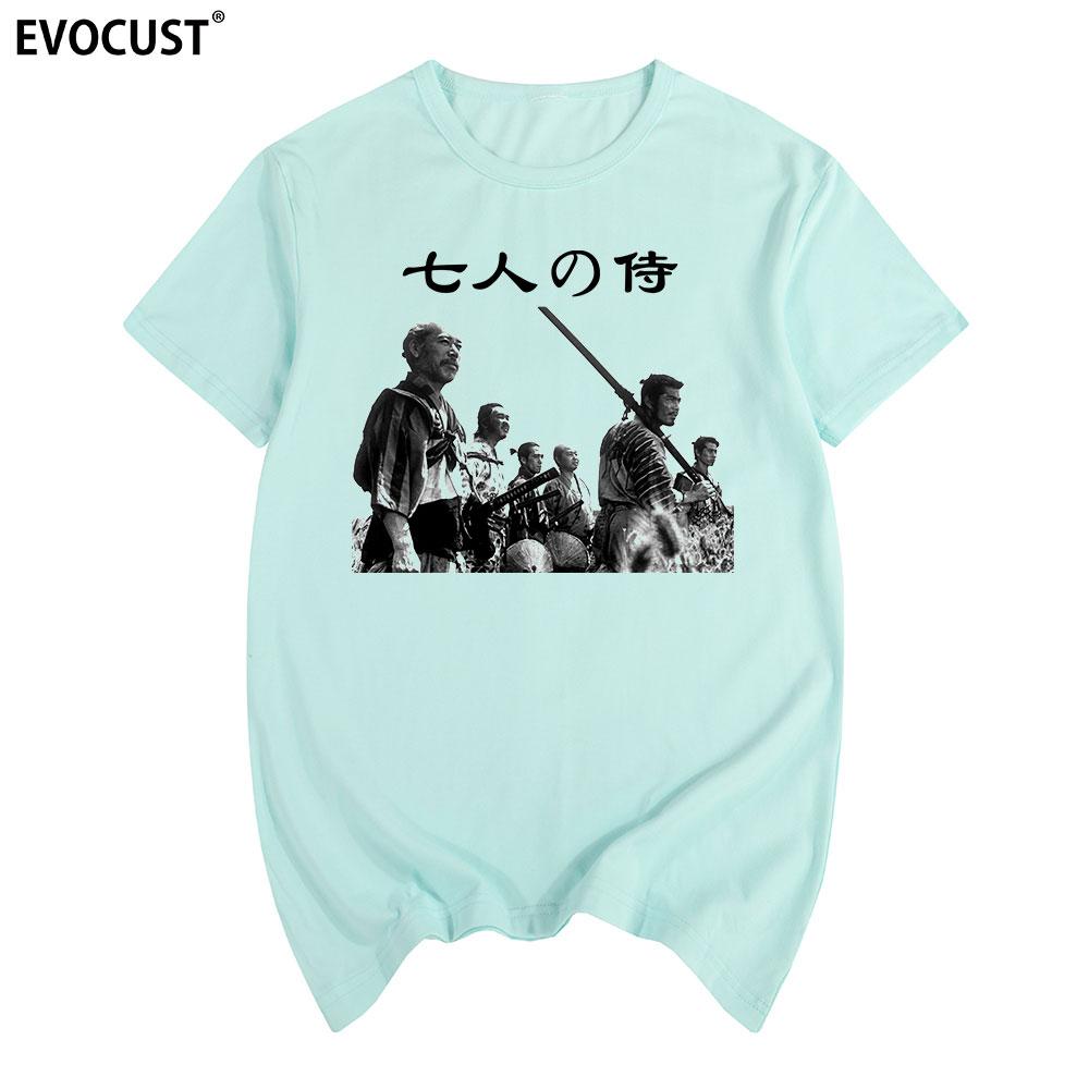 The Seven Samurai Akira Kurosawa japanese japan martial art Vintage T-shirt Cotton Men T shirt New TEE TSHIRT Womens 4XL