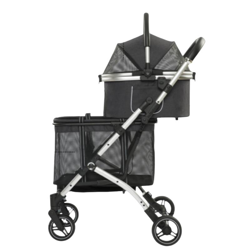BOOTEELY Two Colors Available Pet Travel Trolley Removable Double Breathable Travel Essential For Dogs And Cats
