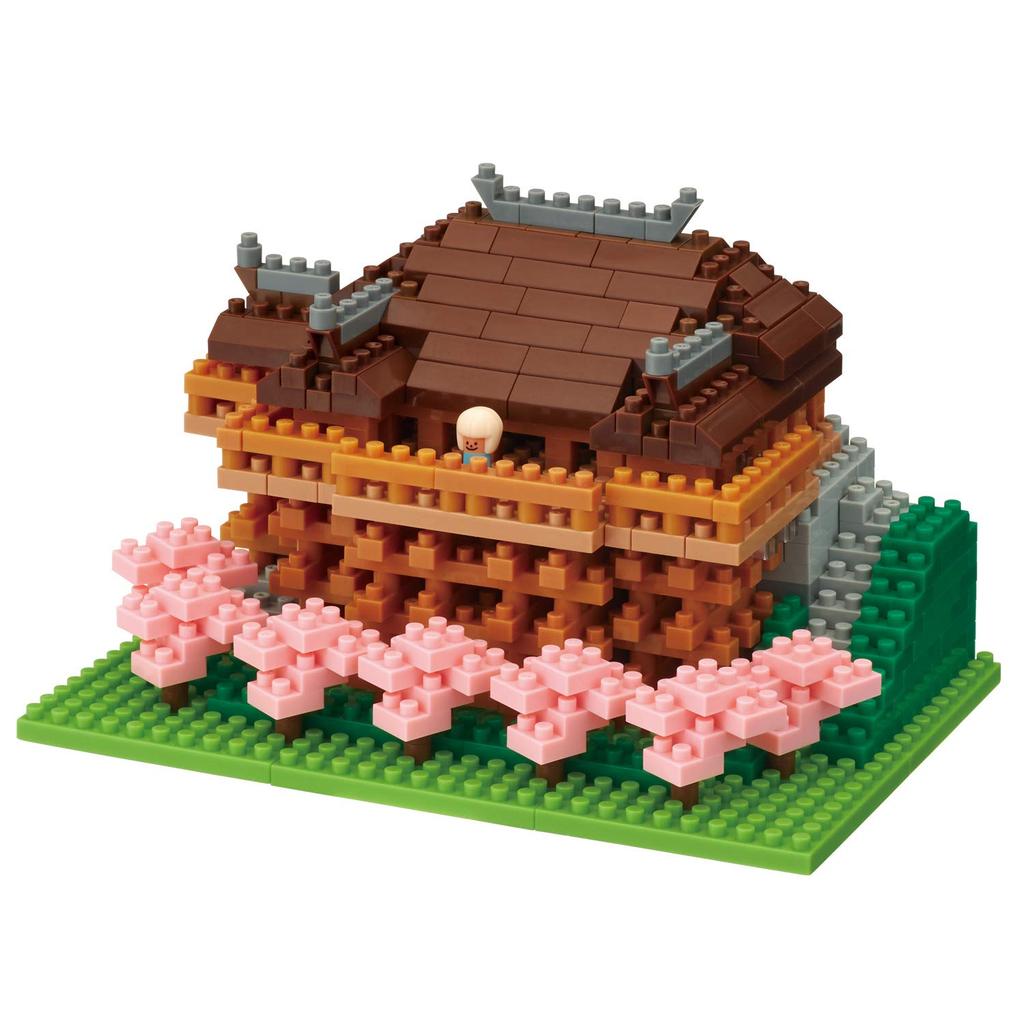 Kawada Nanoblock Kiyomizu-dera Temple 620 Pieces NBH_194
