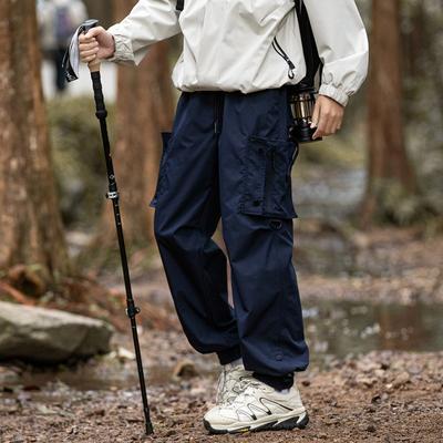 Spring and Autumn Breathable Lightweight Men's New Sport Outdoor Waterproof Leg Tight Pants
