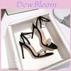 Classic Pearl T Strap Sandals With Heel For Summer Elegant Office Wear