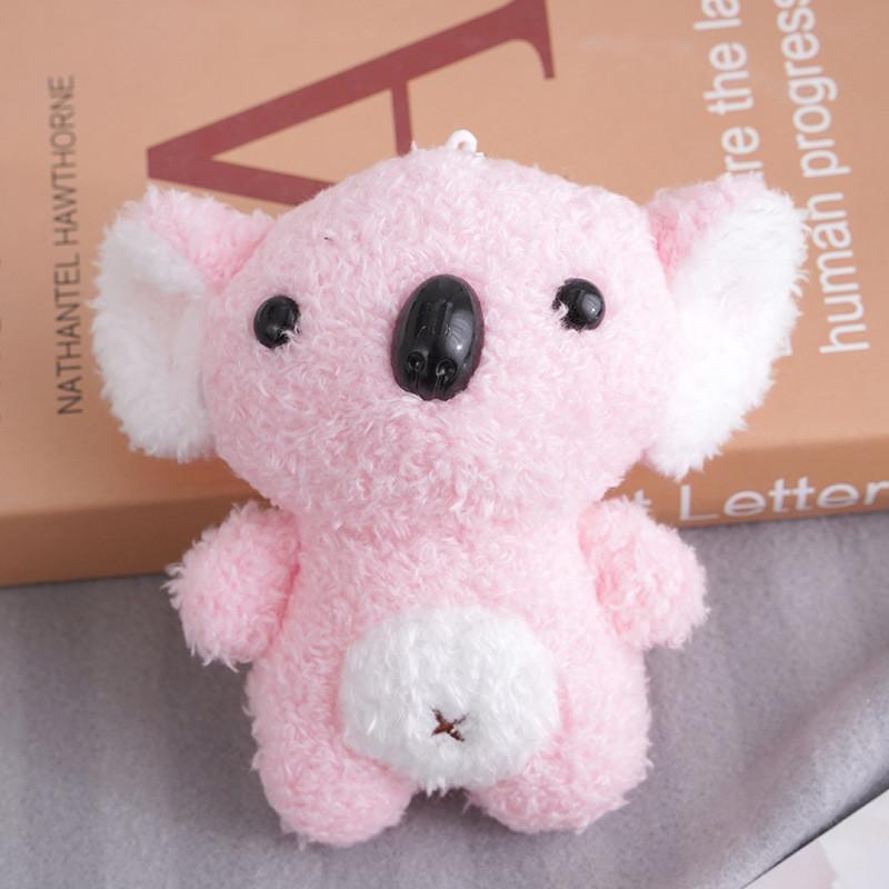 Entzückender Koala Plüschschlüsselanhänger Niedliches Stofftier Rucksackzubehör Puppe Geschenk